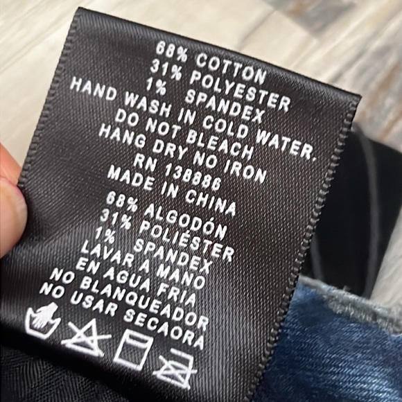 Project 18 NWT Booty lifting blue jeans 26/5 Labella 
Skinny Mid rise unisex - Picture 6 of 15